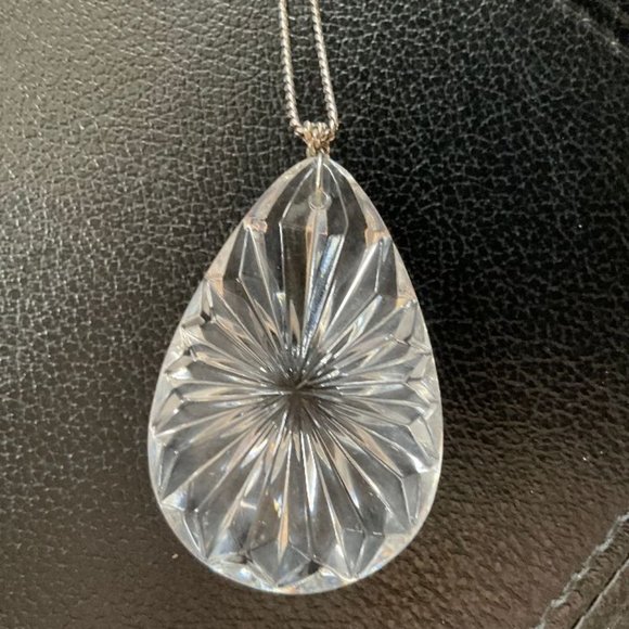 Waterford Crystal  Jewelry  Vintage Waterford Crystal Pendant With 